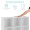 Best Choice Products 9-Cube Bookshelf, 13.5in Display Storage System, Organizer w/ Removable Back Panels